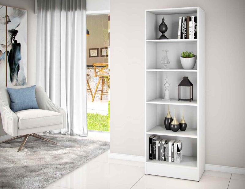 Livreiro Biblioteca Mirage - 52cm - Viero - 1.4 - SR - 1.3 - PR - 1.5 - TRA