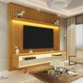 Painel Nobre 1.85m + Rack Requinte com Led 1.72m - 1.8/ PR 1