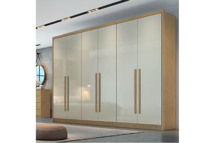 ROUPEIRO GR ROBUST PLUS 6P8G NOVO HORIZONTE 100%MDF - 2.73m - 1.6/RN 1.7/TRA/RF/1.8/PR