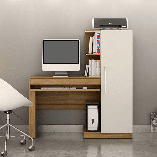 Escrivaninha Office Valdemoveis - 1,31m - 3.2/TRA/LD