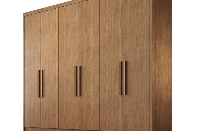 ROUPEIRO GR RIZON PLUS 100%MDF 6 P 6 G - 2.43m - NOVO HORIZONTE - 1.56/TRA 1.6/RN