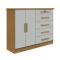 CÔMODA NEW ATHOS 5G 2P 100% MDF 1,36m - D' DORO - 6.4/SR/6.3/LD/RF 2
