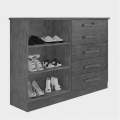 CÔMODA NEW ATHOS 5G 2P 100% MDF 1,36m - D' DORO - 6.4/SR/6.3/LD/RF 7