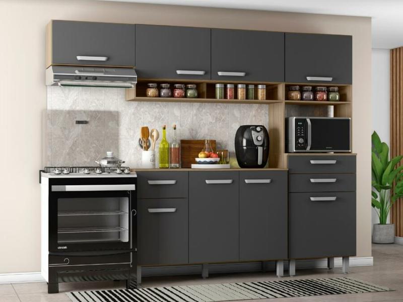 Cozinha Completa Siena 4P - 2.40m - 1.0/LD