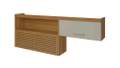 Armário Aéreo Basculante Princesa 2P1N 100%MDF - 200cm - Nesher - 5.4/SR 5.3/LD/TRA 5.1/RN 3