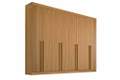 Roupeiro GR Daymond 8P 8G D'Doro 100%MDF - 2.75m - 1.9/LD/RF/TD 1.8/SR/PR 1