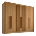 Roupeiro Athos 6P ripado 100%MDF - 2,78m - D Doro - 2.59 - SR 3