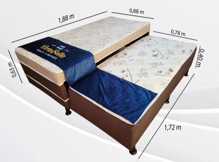 Bibox Bicama Cônjugada Solteiro D33 - Ortobello
