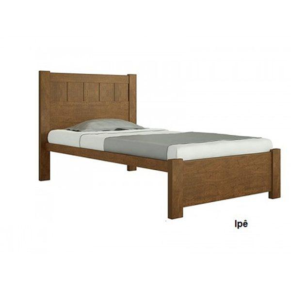 Cama Solteiro Primícia Plus 100% MDF - 5.0/SR/LD