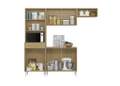 Cozinha Compacta Isabelle c Balcao  100%MDF- 2,01m - Aramoveis - 4.8/SR/PR 4