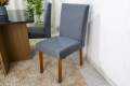Mesa de Jantar Helo 120×90 c/ 4 cadeiras Roma Veludo - 8.4 - RF 4