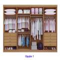 Roupeiro GR Daymond 8P 8G D'Doro 100%MDF - 2.75m - 1.9/LD/RF/TD 1.8/SR/PR 6
