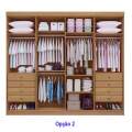 Roupeiro GR Daymond 8P 8G D'Doro 100%MDF - 2.75m - 1.9/LD/RF/TD 1.8/SR/PR 7
