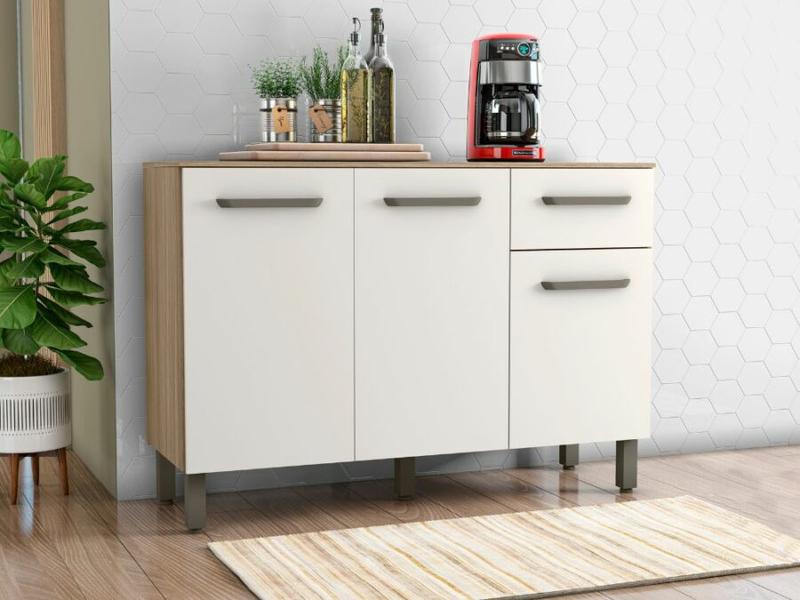 Balcão de Cozinha Siena - 1.20m - 2.6 - LD