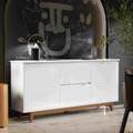 Aparador Buffet Flow 2P 2G - EJ Moveis - 1,63m - 4.7/SR 1