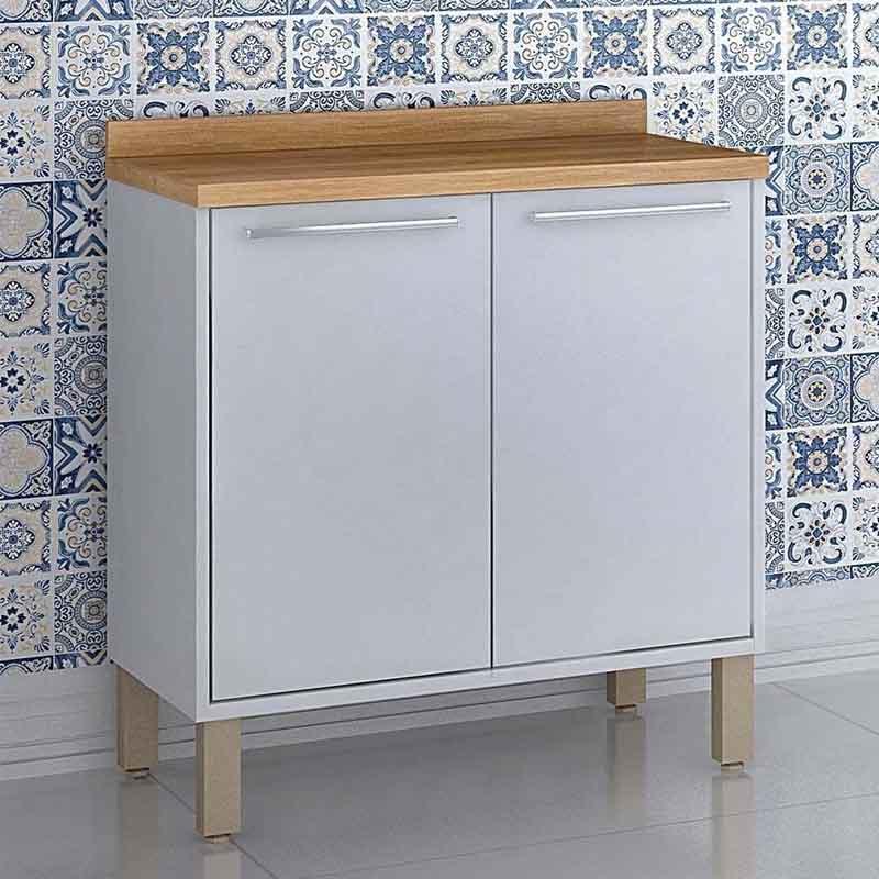 Balcão Cozinha Paris 2 Portas - 80cm - Sallêto - 2.3/LD