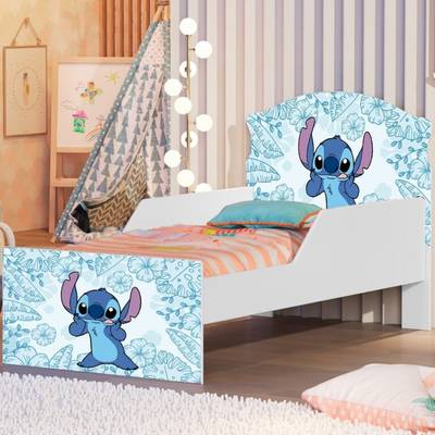 Mini Cama Juvenil Lívia  100% MDF – VJ MÓVEIS - 79cm x 153cm - 2.4/TD