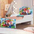 Mini Cama Juvenil Lívia  100% MDF – VJ MÓVEIS - 79cm x 153cm - 2.4/TD 5