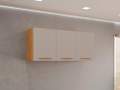 Armário de Cozinha Aéreo New Valência Triplo - 1,20m - 1.7 - LD/PR/SR/TD 4