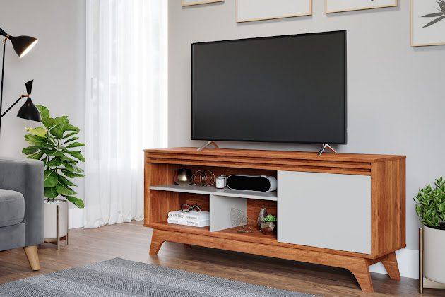 Rack Bancada Grecia - 1,54m - 100%MDF Permobili - 3.2 - TRA