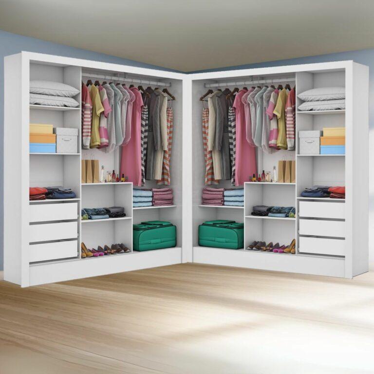 Closet Dubai/Santiago Plus  1,79x1,79  - CARIOCA MÓVEIS - 1.2/TD