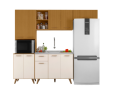 Cozinha Olinda - 2.33m – Poliman - 6.7 - TD - 7.3 - LD/RF 2