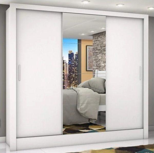 Roupeiro GR Dubai/Santiago Plus 3P (1 Porta Espelhada) 3G - 1.79m - CARIOCA - 7.9/TD/PR/LD/ 8.5/RN/SR 8.7/RF