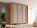 Roupeiro Guarda-Roupa Atenas 3P 4G 2,20m 100% MDF - Salleto - 1.26/SR 3