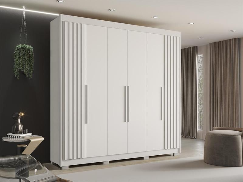 Roupeiro Guarda-Roupa Granada 6P6G Salleto 100%MDF - 2,40m -1.5 - SR