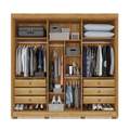 Roupeiro Guarda-Roupa Granada 6P6G Salleto 100%MDF - 2,40m -1.5 - SR 4