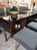 Mesa Madri 120x80 quina copo  c/4 cadeiras sophia/ lisboa 1.0 - SR/RN/PR 1