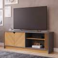 RACK BANCADA VOLPI PERMOBILI 100%MDF - 1,54M - 2.7/TRA 3.0/PR 2