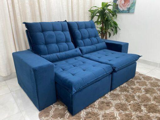 Estofado Sofá Retrátil Reclinável Small - 2.00m - Pillow 14cm - 1.13/LD