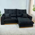 Estofado Sofá Retrátil e Reclinável Arthur/Toronto 2.50m – Pillow 28cm - 1.91/PR/2.02/TD/2.18/RF 48