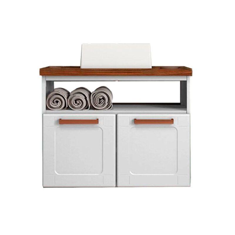 Balcão Aço Duplo Baixo Nicho Superior Natura - Bertolini - 4.7 - SR