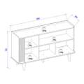 Buffet Jurerê 1,36m – Colibri - 3.5/RN/TD 9