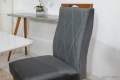 Mesa de Jantar Pedro 160×80 6 Cadeiras Lisboa Assento Veludo  Madeira Maciça - 1.73 - RF 3