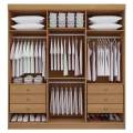 Roupeiro GR Colibri 6P 6G interna- D'Doro - 2.06m - 1.05/LD//1.09/TD/RF/SR/PR 6