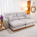 Estofado Sofá Retrátil e Reclinável Arthur/Toronto 2.50m – Pillow 28cm - 1.91/PR/2.02/TD/2.18/RF 31