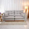 Estofado Sofá Retrátil e Reclinável Arthur/Toronto 2.50m – Pillow 28cm - 1.91/PR/2.02/TD/2.18/RF 35