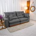Estofado Sofá Retrátil e Reclinável Arthur/Toronto 2.50m – Pillow 28cm - 1.91/PR/2.02/TD/2.18/RF 3