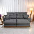 Estofado Sofá Retrátil e Reclinável Arthur/Toronto 2.50m – Pillow 28cm - 1.91/PR/2.02/TD/2.18/RF 4