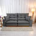 Estofado Sofá Retrátil e Reclinável Arthur/Toronto 2.50m – Pillow 28cm - 1.91/PR/2.02/TD/2.18/RF 5