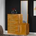 Cômoda JL 019 C/ Espelho 5 Gavetas 1 Porta  - 107cm – JL Móveis - 3.4 - TD 1