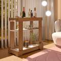 Carrinho Bar Rose - artely - 0.80m - 2.0/TD 2.1/SR 2