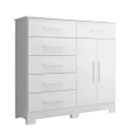 Cômoda Xangai 6 gavetas 2 Portas - 1,24m – Móveis Albatroz - 4.8 - TD - 4.5 - PR 2