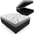 Colchão Casal Light D33 + Base Box Baú – Ortobom + Biostar 3