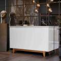 Buffet Flow 3 Portas 1,24m EJ Móveis-3.5SR 2