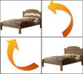CAMA ÍRIS CASAL/VIÚVA MDF – 107x144x195cm - VJ MÓVEIS - 5.3/TD/3.1/PR 3