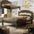 CAMA ÍRIS CASAL/VIÚVA MDF – 107x144x195cm - VJ MÓVEIS - 5.3/TD/3.1/PR 1
